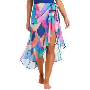 Beyond Control Swimwear Womens Full Circle Chiffon Pareo Coverup